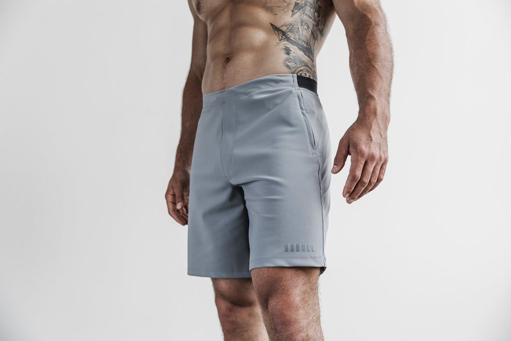 Shorts NOBULL Homme Blanche - NOBULL Lightweight 8.5",France (6921-DZRMH)